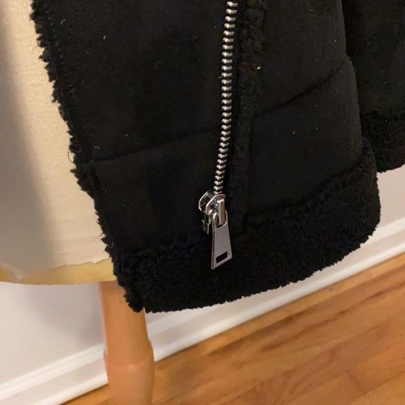 Faux suede moto jacket - Picture 2 of 7